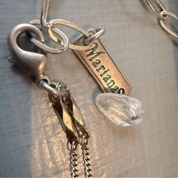 Mariana Crystal Owl Charm Pendant Necklace - Picture 6 of 9